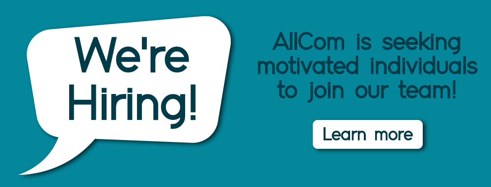 We're Hiring!